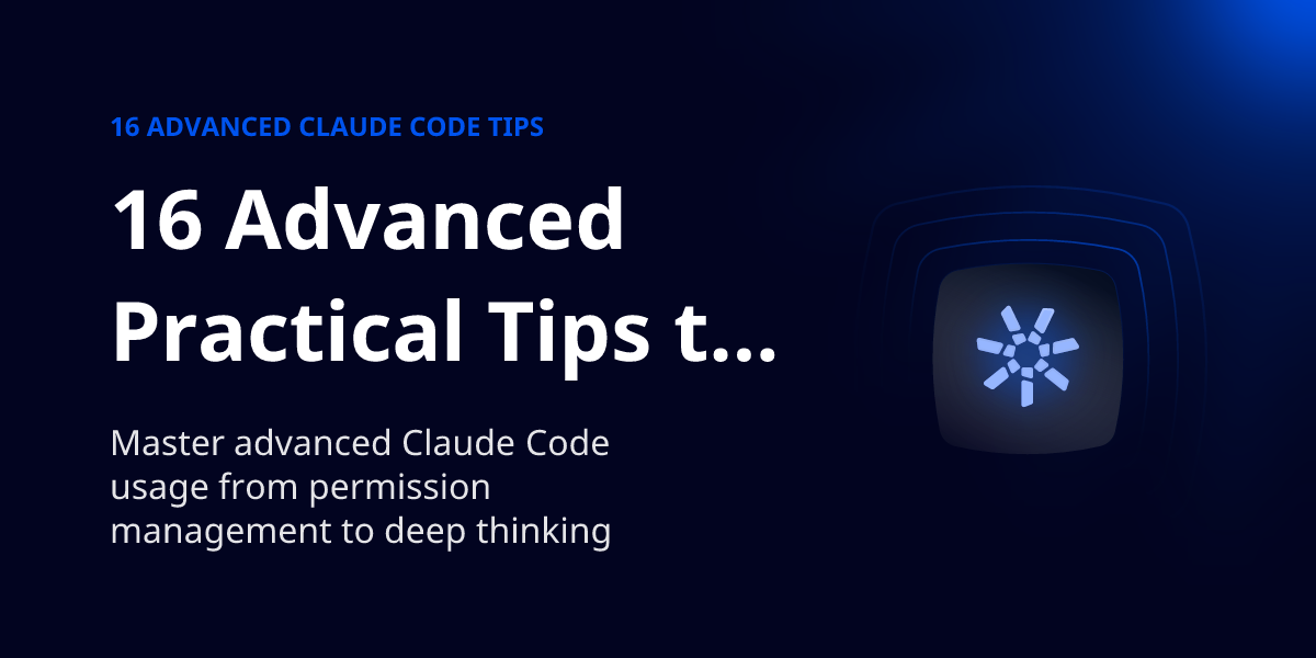 16 Advanced Practical Tips to Master Claude Code - i7Relay | i7Relay ...