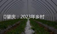 ​肇庆：2023年乡村市场增速快于城镇4.1%