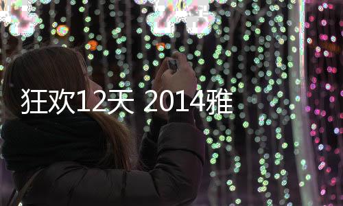 狂欢12天 2014雅安欢乐购物节闭幕
